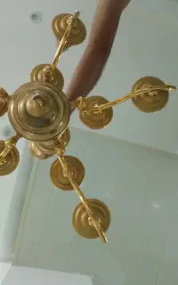 لوستر برنجی