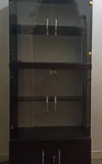 کمد کتابخانه ویترین