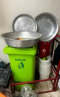 سطل زباله بزرگ رستورانی