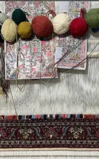 آموزش قالی بافی