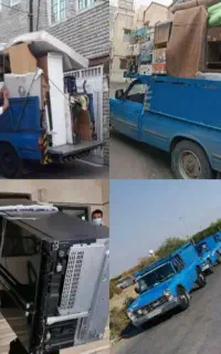 نیسان بار جیحون وانت تلفنی کارگر خالی بسته بندی