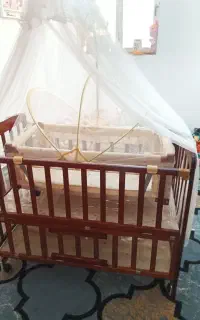گهواره سه تیکه تخت،کمد،گهواره چرخدار
