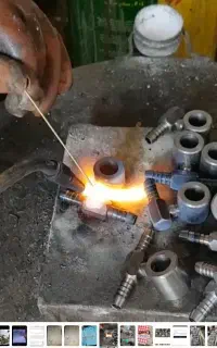 پذیرش جوشکاری  برنج ونقره باهوا گاز