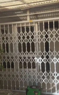 حفاظ آکاردیونی ریلی گارد کشویی ضدسرقت محافظ نرده