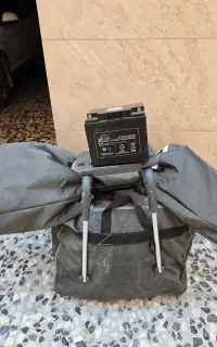قایق بادی موتور خور به همراه باتری