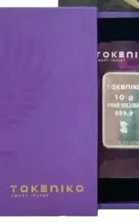 شمش نقره 999.9 برند توکینیو