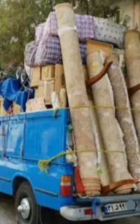 نیسان بار. وانت تلفنی کارگراسباب. حمل اثاث. منزل