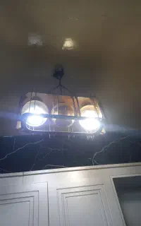 ۳ عدد لوستر چوبی