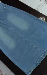 دامن صندل سارافن ژاکت جین اسپورت