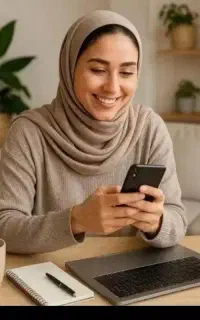 کار در منزل با موبایل