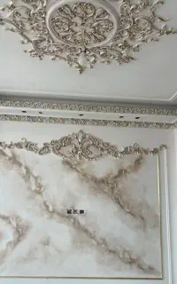 نقاشی ساختمان و کاغذ دیواری
