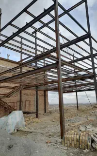 جوشکاری واسکلت فلزی ساختمان
