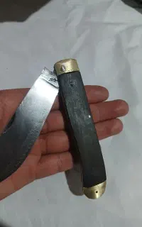 چاقو دسته شاخ کار دست قدیمی