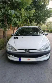 پژو ۲۰۶ صندوقدار SD مدل ۱۳۹۹ بدون رنگ فروش فوری