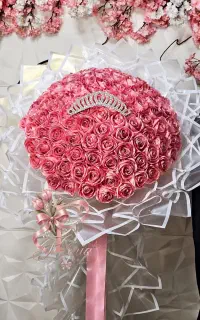 باکس نوزاد دسته گل