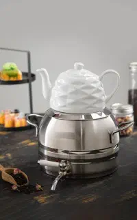 کتری قوری سماوری کف چدن