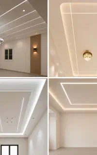 اجرای تخصصی کناف با لاین نوری