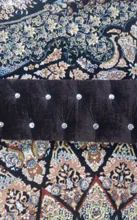 کتیبه مخملی پرده