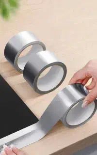 چسب آلومینیوم دور گاز و سینک ۲۵یاردی