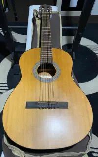 گیتار کورت ۳/۴ و پائوچیا ۴/۴ به همراه کاور