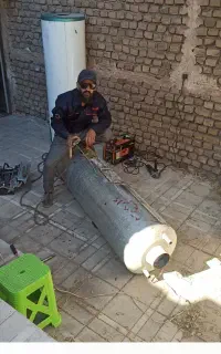 جوشکاری مخازن و تعمیرات  آبگرمکن