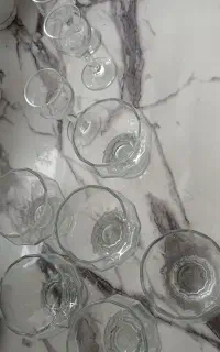 پیاله شیشه ای آجیل خوری