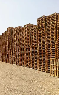 پالت چوبی و ضایعات چوبی