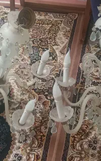 ۲ عدد لوستر ۴ شاخه