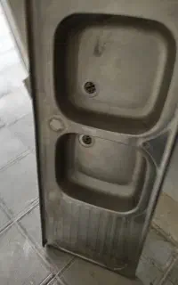 سینک دوقولو محکم جنس بسیار خوب