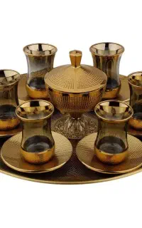 سرویس چای خوری شیشه ای