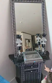 آینه و شمعدان