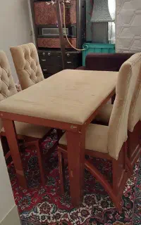 میز نهار خوری با رویه کوبی جدید