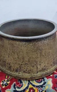 ظرف مسی قدیمی عتیقه