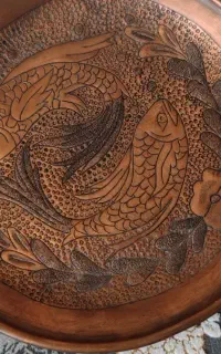 سینی. قلم زنی ا