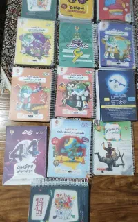 ۱۲عدد  کتاب هوش برای تیزهوشان ششم