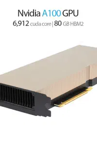کارت گرافیک سرور Nvidia A100 80GB PCIE