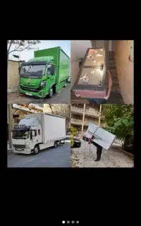باربری اسباب کشی بسته بندی کارگر خالی
