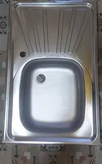 سینک ظرفشویی لگن‌چپ ۵۰*۸۰