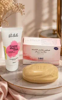 صابون لایه برداروروشن کننده ،کرم جوانه گندم
