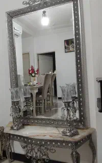 آینه و شمعدان