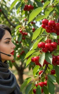نهال گیلاس دوشس در رشت، صادراتی و درشت،مشاوره کاشت