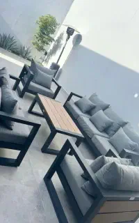 مبل المینیوم نوین.مدل باغی