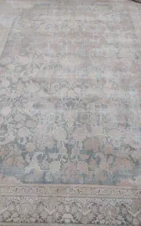 فرش ۹ متری طرح جدید/ وینتیج(کهنه نما) / ۷۰۰ شانه