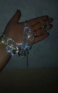 گوشواره و گردنبند دستبند عروس
