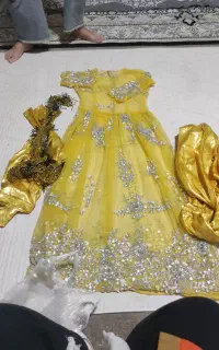 لباس کردی سنگ دوزی