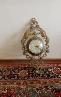 ساعت دیواری برنزی