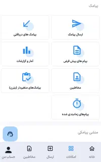 پنل پیامکی، ارسال انبوه، تبلیغات