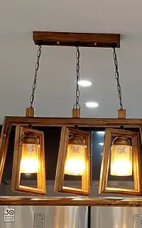 لوستر چوبی نو