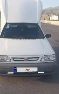 پراید بار اتاق مسقف فایبر گلاس ارتفاع ۱۶۰
