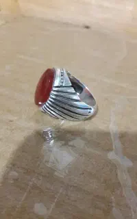 انگشتر عقیق سرخ
